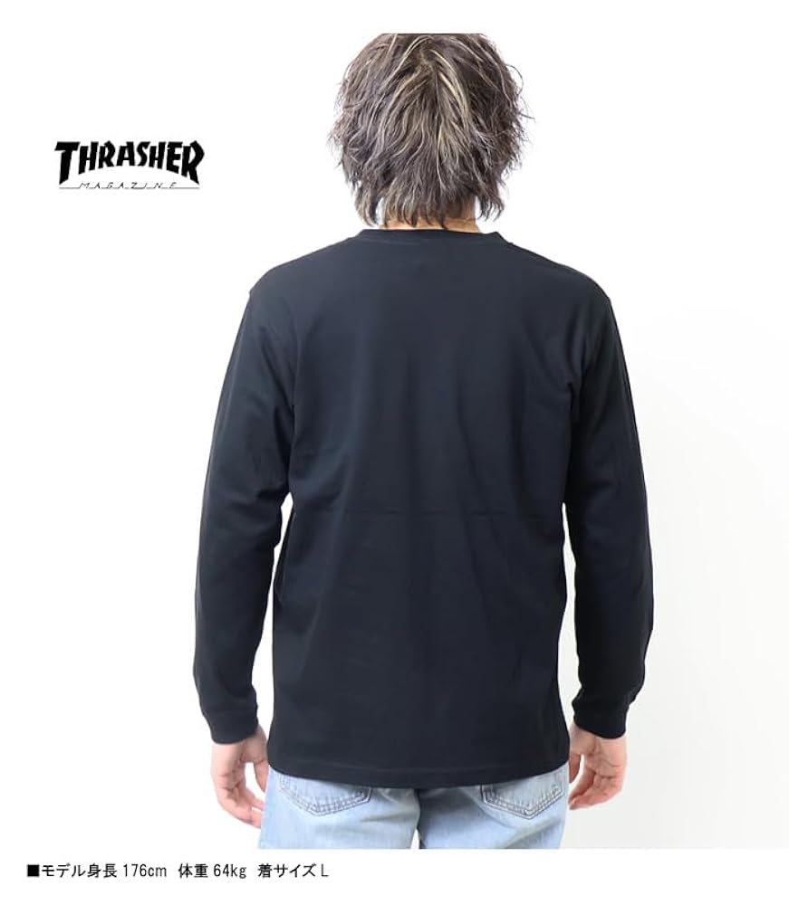 THRASHER PIZZA長袖Tシャツ 楽天市場】【 THRASHER / PIZZA L/S TEE / BLACK